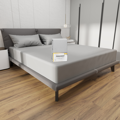 Rjuha Ergorest Cotton Satin™ 100 % bombažna satenska rjuha - elegantno siva