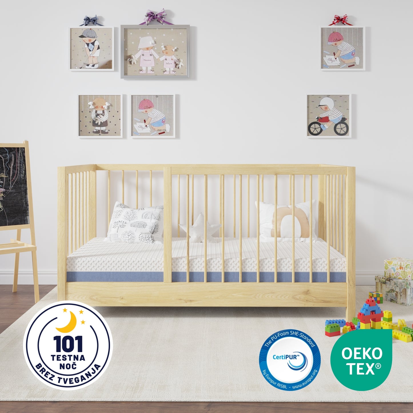 Otroška vzmetnica Ergorest BuBu™