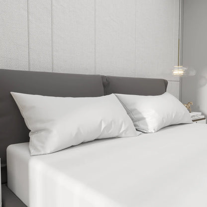 Prevleka za vzglavnik Ergorest Cotton Satin™ 50 x 70 cm – snežno bela