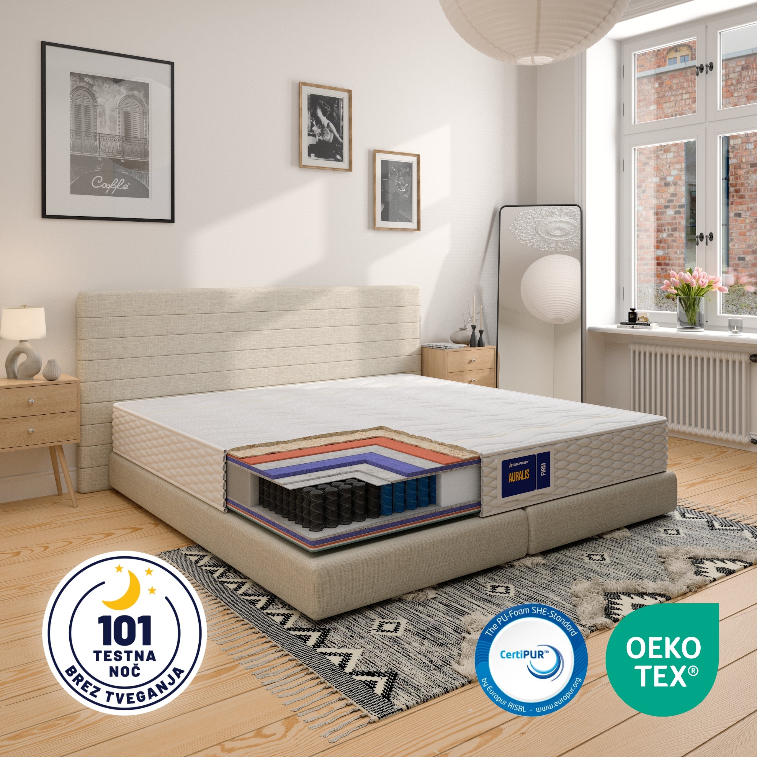 Vzmetnica Ergorest Auralis