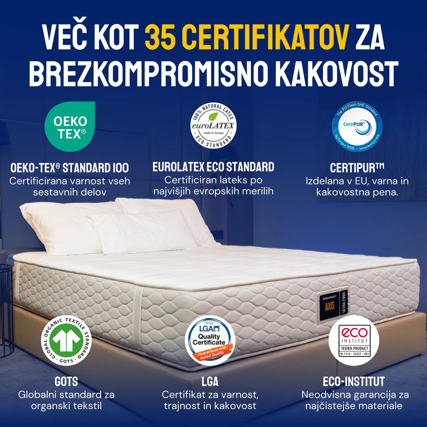 Vzmetnica Ergorest Axis