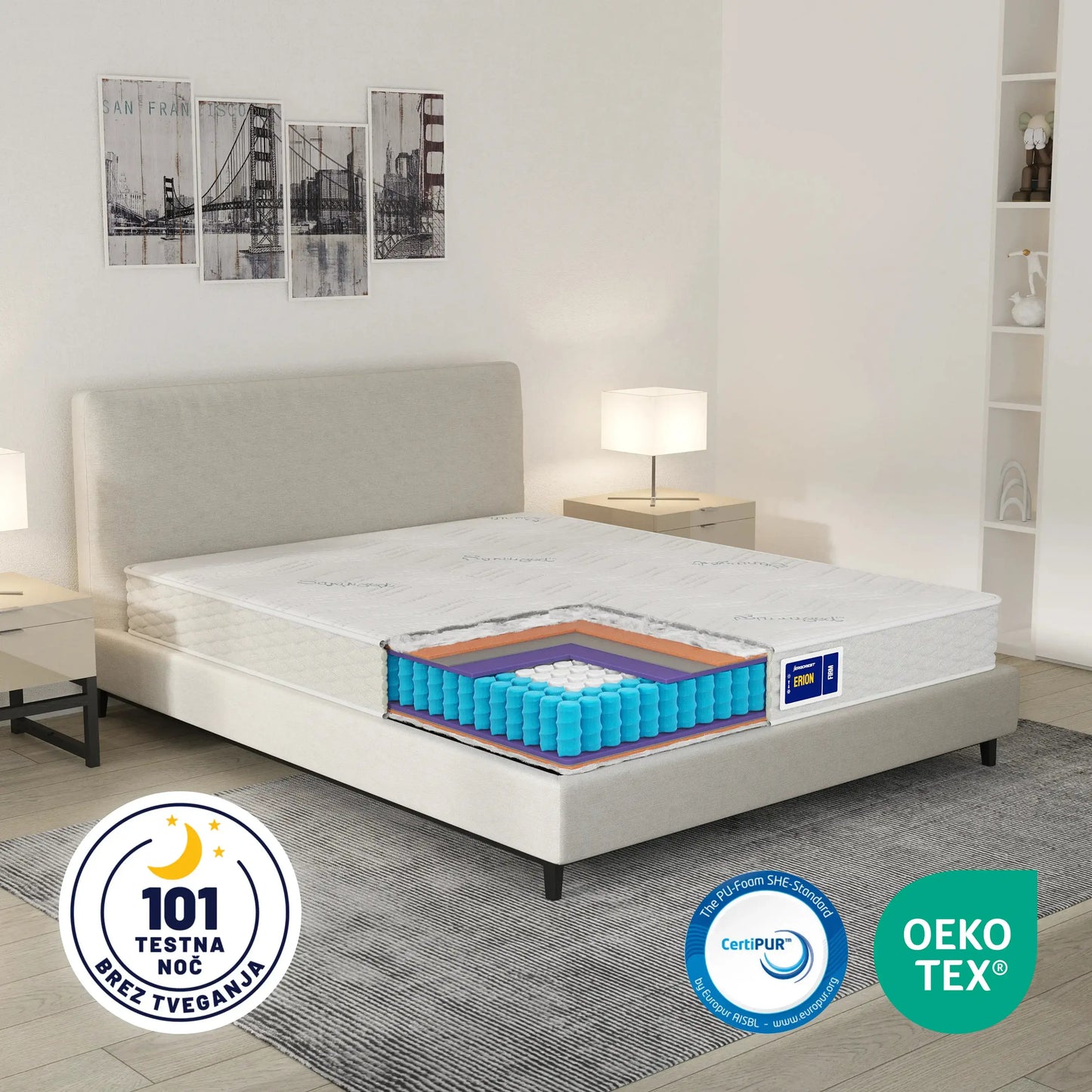 Vzmetnica Ergorest Erion