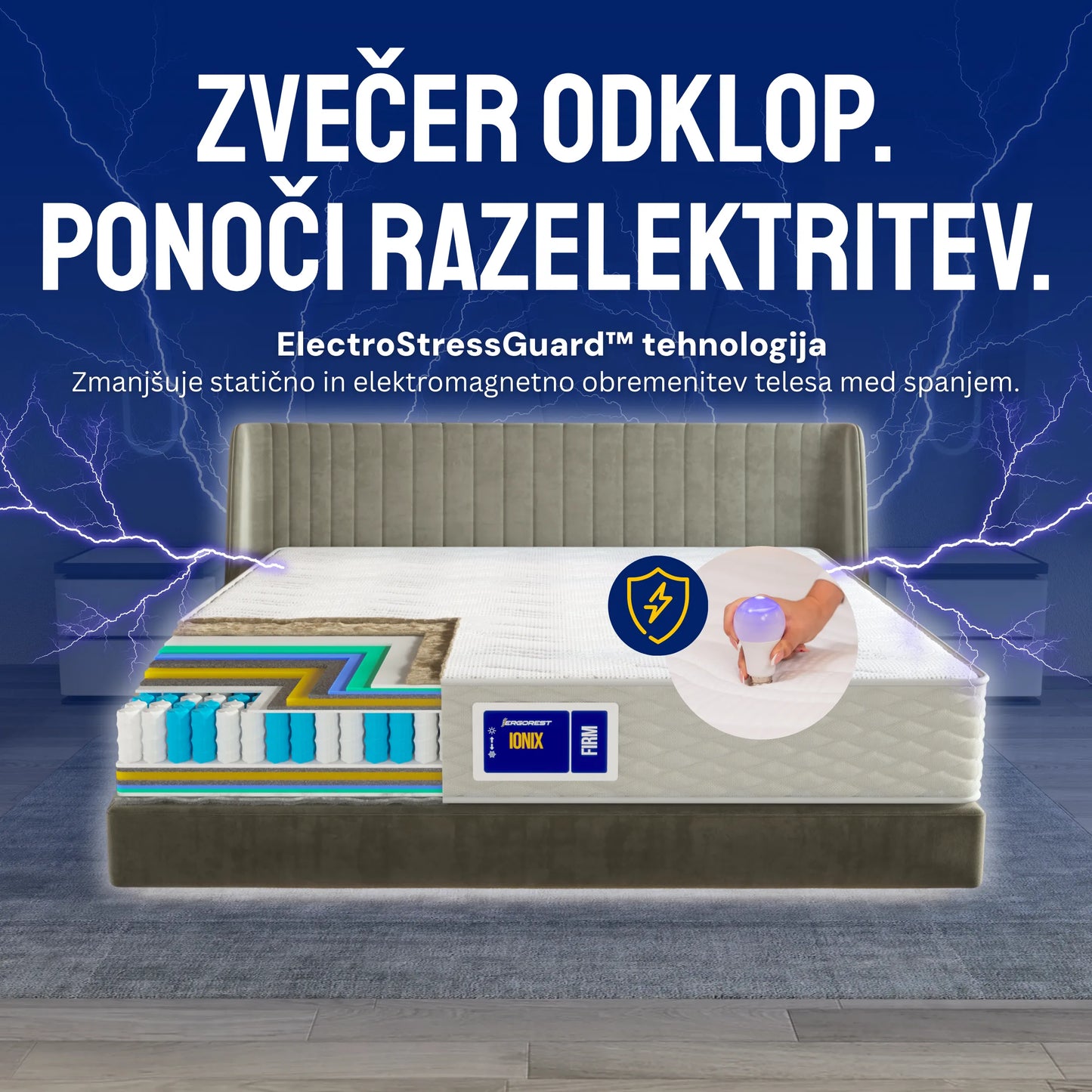 Vzmetnica Ergorest Ionix