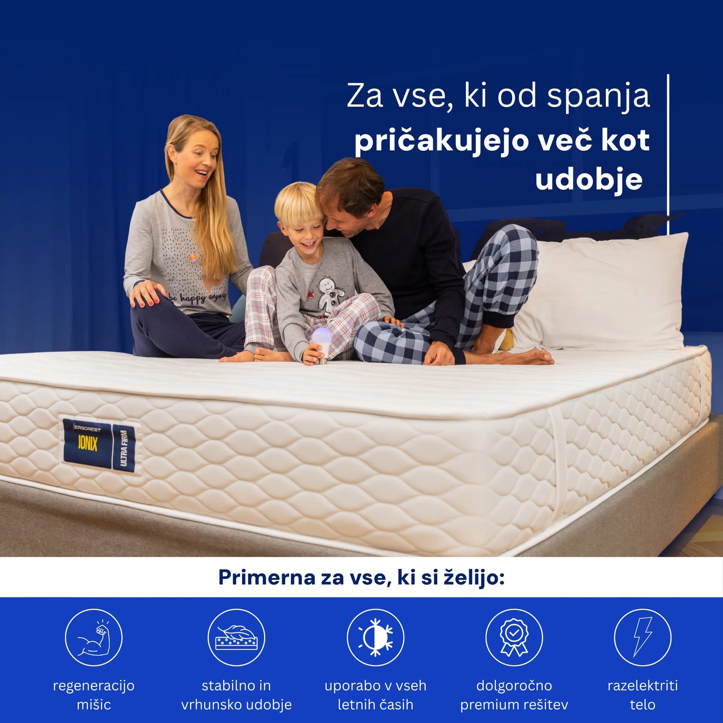 Vzmetnica Ergorest Ionix