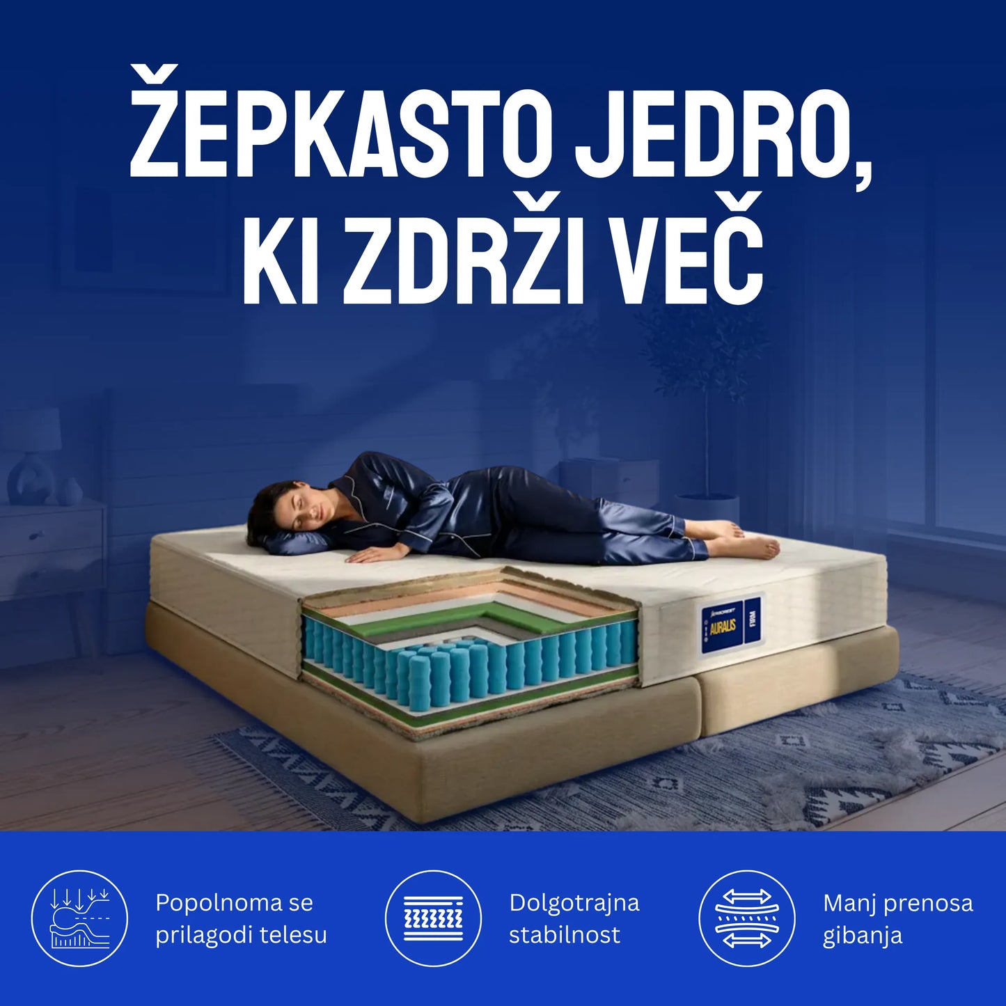 Vzmetnica Ergorest Auralis