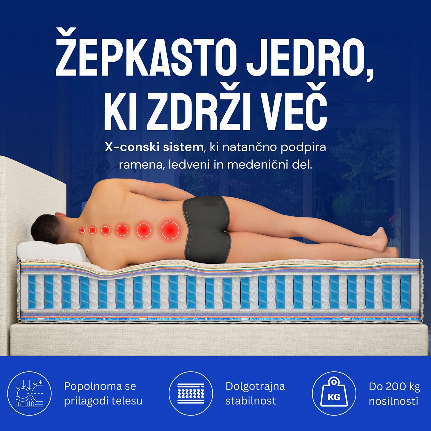 Vzmetnica Ergorest Axis