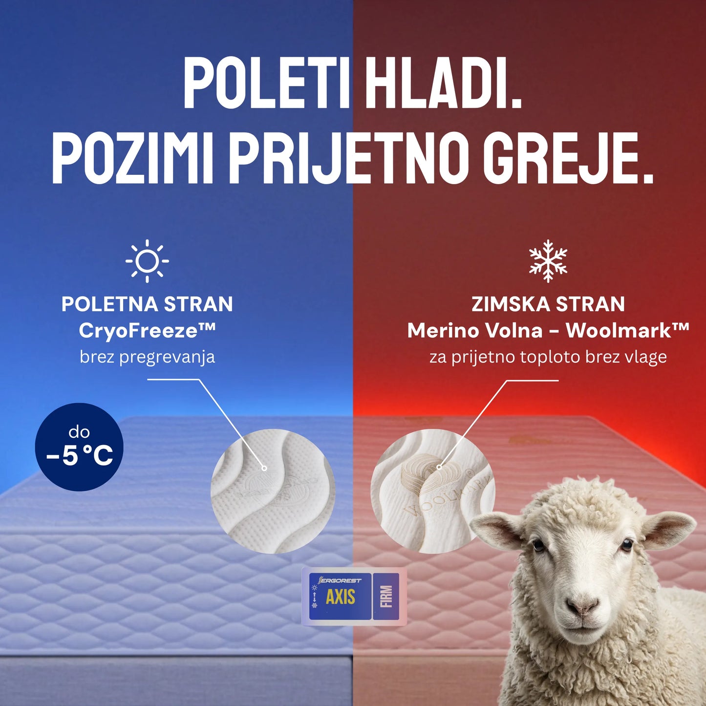 Vzmetnica Ergorest Axis